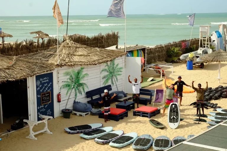Planet Allsports Surfschule auf Boavista Teambild